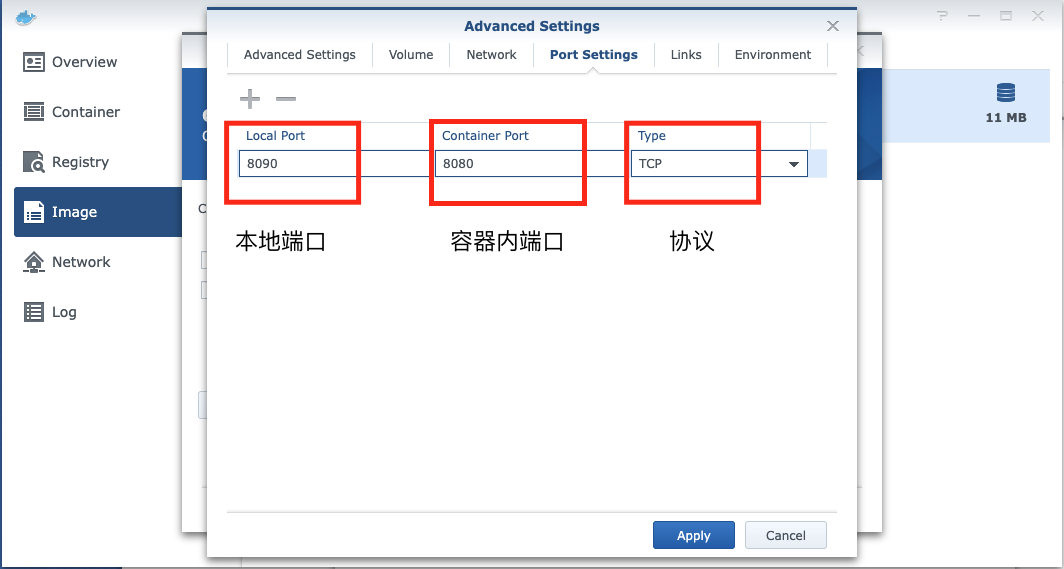 Docker WebDAV映射端口