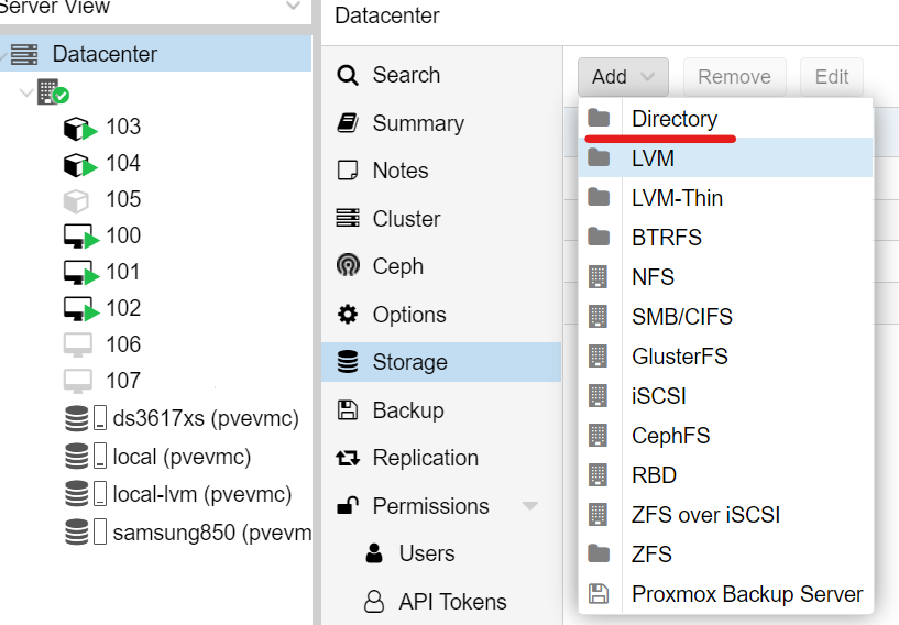 Proxmox VE(PVE) 挂载SMB